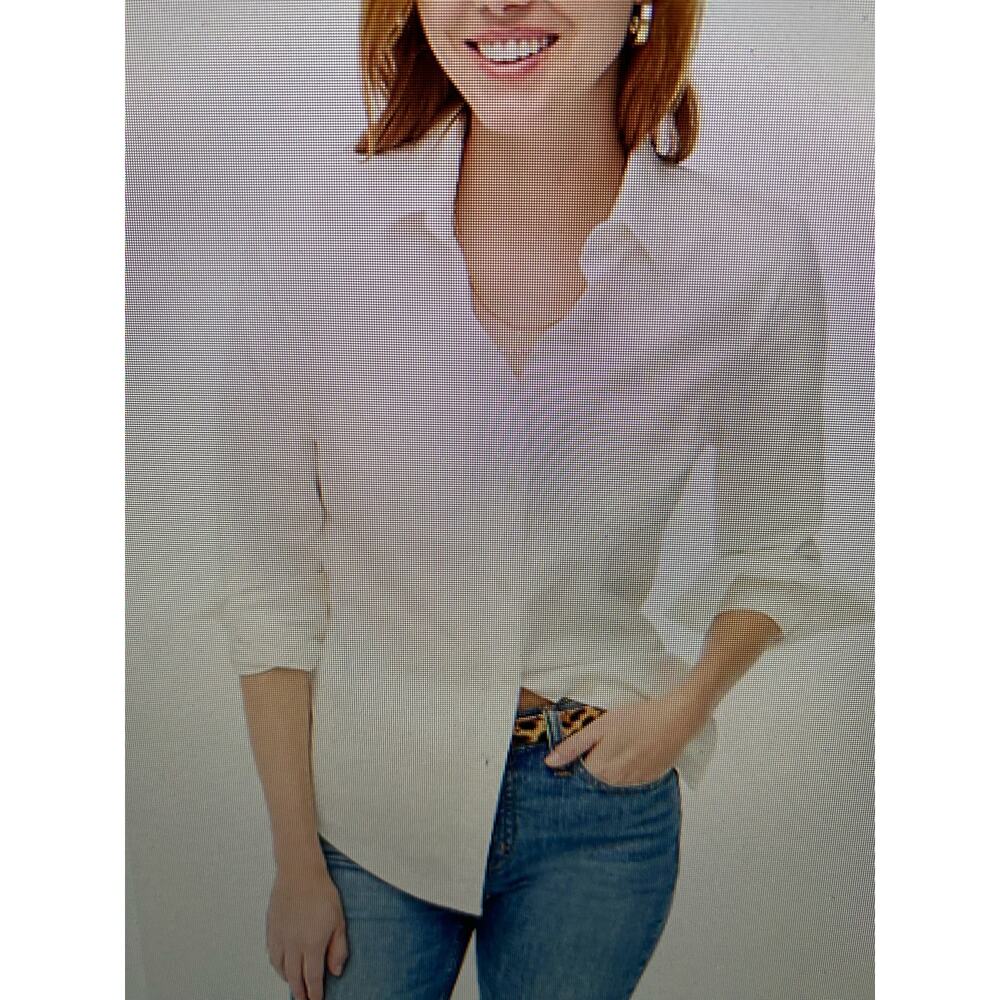 NWT J.CREW Factory PS perfect fit poplin shirt white